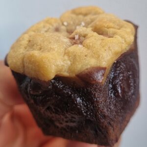 Mini brookie coeur coulant